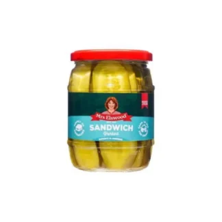 פרוסות מלפפונים כבושות