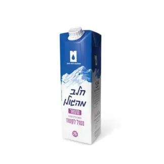 חלב מועשר נטול לקטוז 2% רמת הגולן
