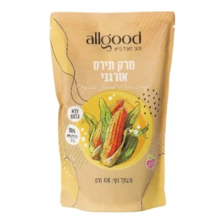 מרק תירס קרמי אורגני