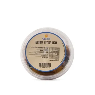 סלט פטריות לחומוס