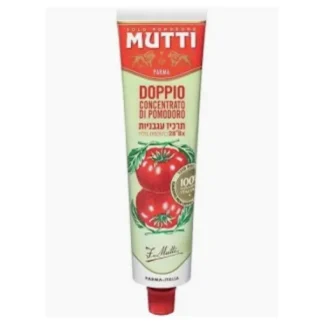MUTTI רכז עגבניות DOPPIO CONCENTR  בשפופרת 185 גרם
