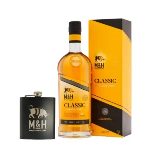 וויסקי M&H קלאסיק סינגל מאלט 46% - 0.7