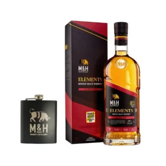 וויסקי M&H אלמנטס שרי 46% - 0.7